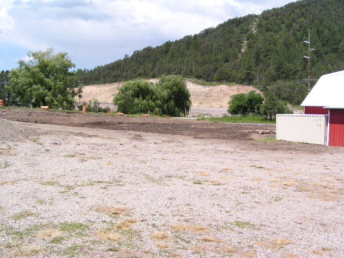 back of church