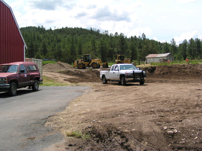 Clearing by original building